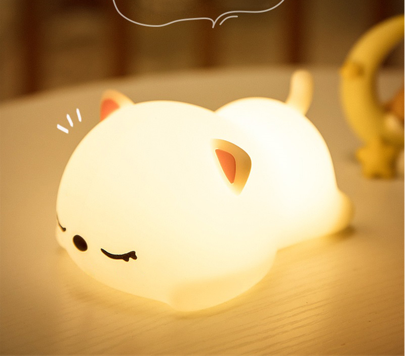 Kids SnoozeKitty Glow Night Light